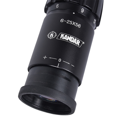 Precision Shooting Scope 6-25X56SFF with First Focal Plane and Durable Aluminium Alloy