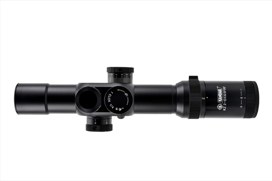35mm KANDAR KZ 2-12x32 First Focal Plane Hunting Scope with Side Focus Glass Reticle