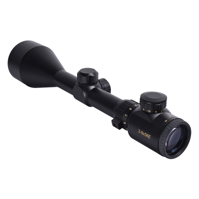 3-9x56 1'' R12 Red Illumination Sight for Hunting Length 315mm Aluminium Alloy Body