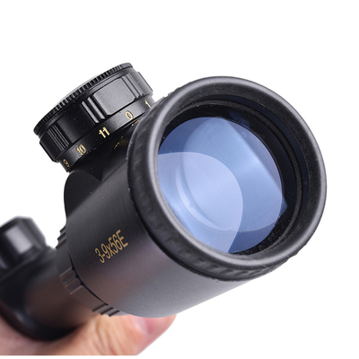 3-9x56 1'' R12 Red Illumination Sight for Hunting Length 315mm Aluminium Alloy Body