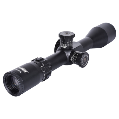 Side Focus Hunting Scope with 50mm Objective Lens Diameter and One-Piece Tube Design