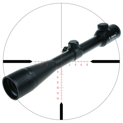 KH 10x42 AOE KANDAR Scope with Red Illumination and 42mm Objective Lens Diameter
