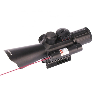 4X30EGL Hunting Scope with Red Laser and Easy Windage/Elevation Adjustments