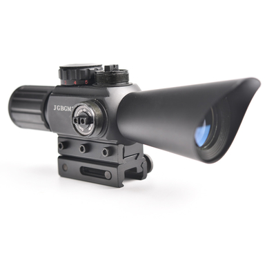 4X30EGL Hunting Scope with Red Laser and Easy Windage/Elevation Adjustments
