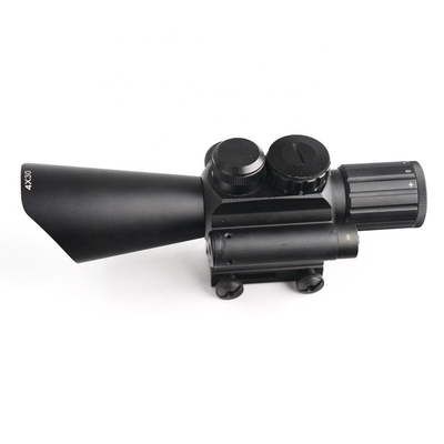 4X30EGL Hunting Scope with Red Laser and Easy Windage/Elevation Adjustments