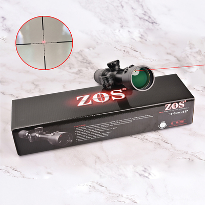 Optical Scopes Essential ZOS 3-9x42 R6 First Focal Plane Scope with Red Illumination