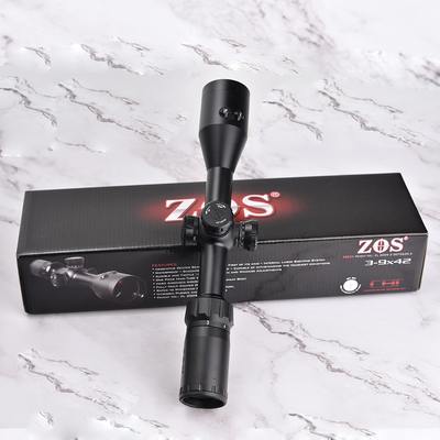 Optical Scopes Essential ZOS 3-9x42 R6 First Focal Plane Scope with Red Illumination