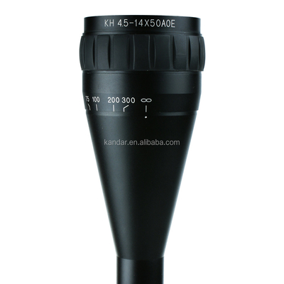 Fingertip W/E Adjustment 4.5-14x50AOE Adjustive Objective Sights with Mounts
