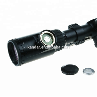 High Definition 4-12X AOE Zoom Red Illuminated Sight 6.1°-1.9° Fiel of View 100yards