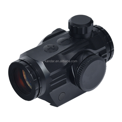 1x Mini Red Dot Sight for Hunting Illumination 6 Levels Red Push Botton Type