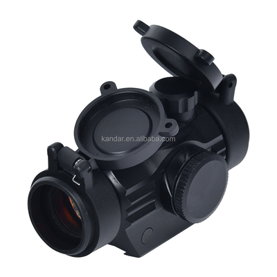 1x Mini Red Dot Sight for Hunting Illumination 6 Levels Red Push Botton Type