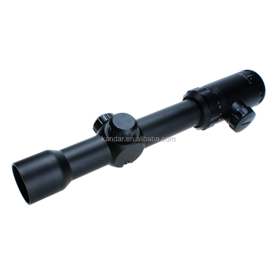 Fingertip W/E Adjustment Red Green Illuminated Scope with High Power Zoom