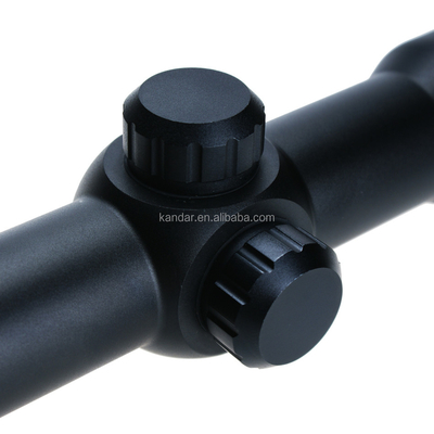 Fingertip W/E Adjustment Red Green Illuminated Scope with High Power Zoom