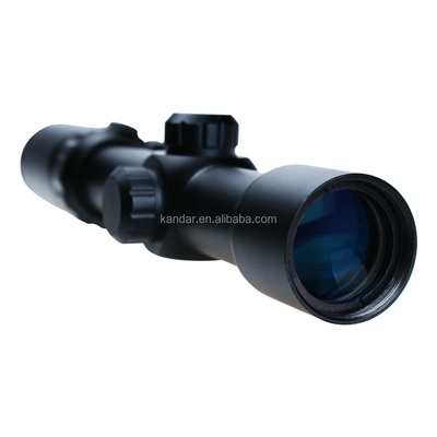Fingertip W/E Adjustment Red Green Illuminated Scope with High Power Zoom