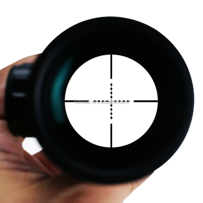 Fingertip W/E Adjustment Red Green Illuminated Scope with High Power Zoom
