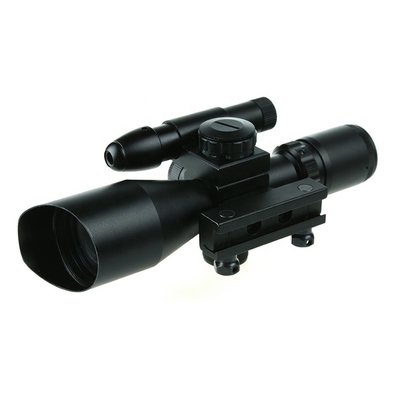 F.O.V. 11°-38° Hunting Illuminated Sight 2.5-10X40 with Green Laser Sight