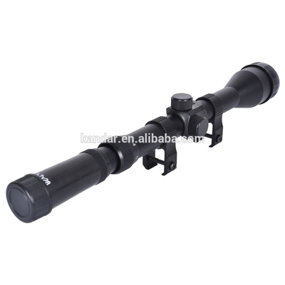 3-7x28 Scopes With Mounts And Red Dot Laser Scope Water Resistant