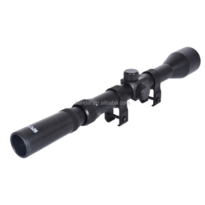 3-7x28 Scopes With Mounts And Red Dot Laser Scope Water Resistant