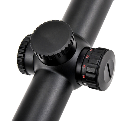 1-6x24 Black Tactical Glass Etched Reticle Optics Scope for Hunting LPVO Sight Versatile