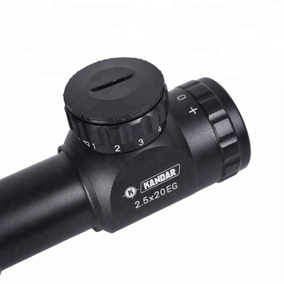 Red and Green Illumination Tactical Hunting Scope 2.5X20EG for Maximum Output Power 0