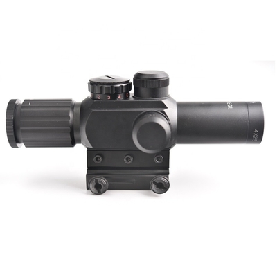 M6 Tactical Red/Green Sight with 4X Magnification and Red Laser Lightweight 435g