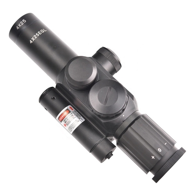 M6 Tactical Red/Green Sight with 4X Magnification and Red Laser Lightweight 435g