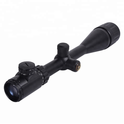 Red Green Illuminated 6-24X Power Adjustable Objective Scopes for Long-Range Hunting