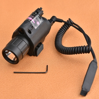 650nm Wave Length 5mw Output Power LED Flashlight and Red Laser Sight