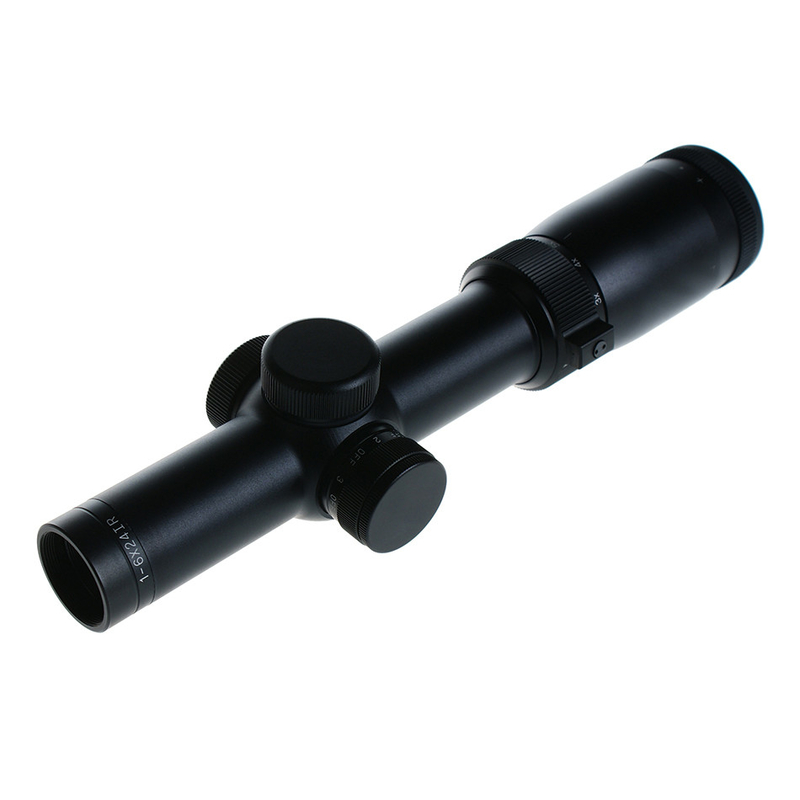 24mm Objective Diameter Red Dot Laser Scope 1-6X24 LPVO Optic Scopes for Professional