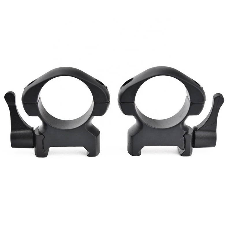 25.4mm Diameter Steel Quick Release Scope Mount Ring Bracket for Medium to Low Profile