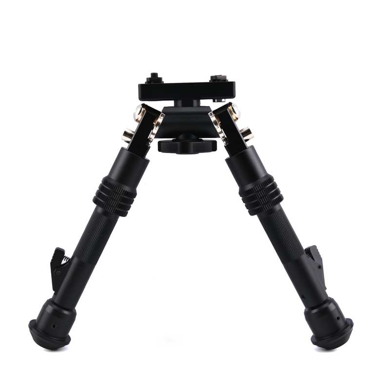 Adjustable Leg Length 5.5''-8.1'' Tactical Bipod for 5'' Center Height Precise Aiming