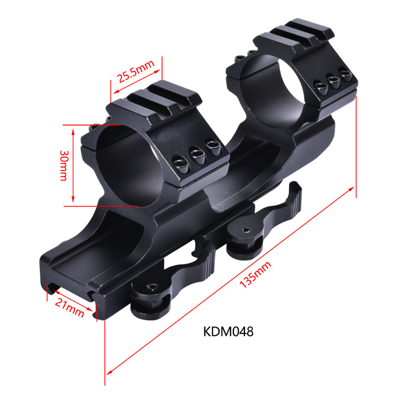 Saddle Height 21mm QD Mount Fits For 22mm Aluminium Alloy Quick Detachable Mount