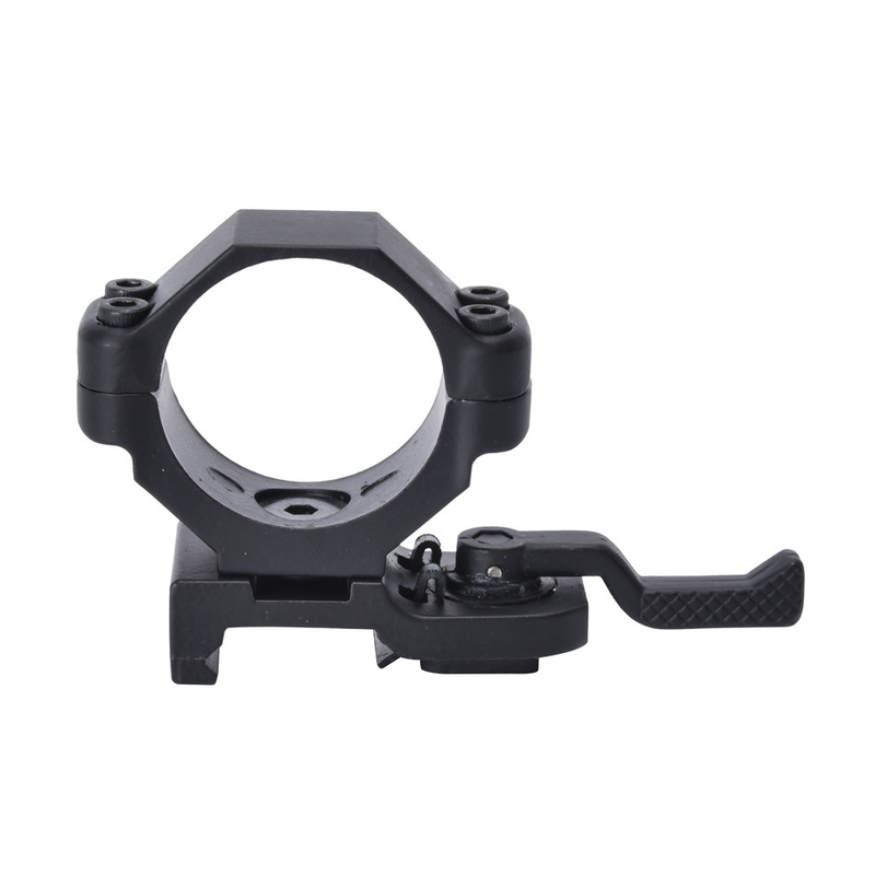 Aluminium 25-30mm Double Bolts Quick Release Laser Sight Light Mount for Optic Scope