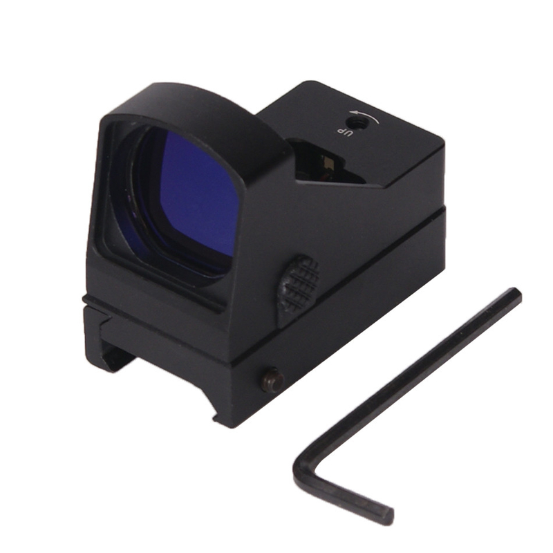 CXHD 119 W E Adjustment 1X Mini Red Dot Laser Scope featuring 100YDS Parallax Setting