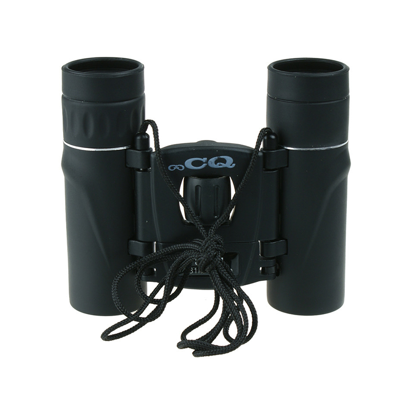 Compact Folding QC 8X21 Student Binoculars with Close Focus 6.4m and Eye Relief 10mm