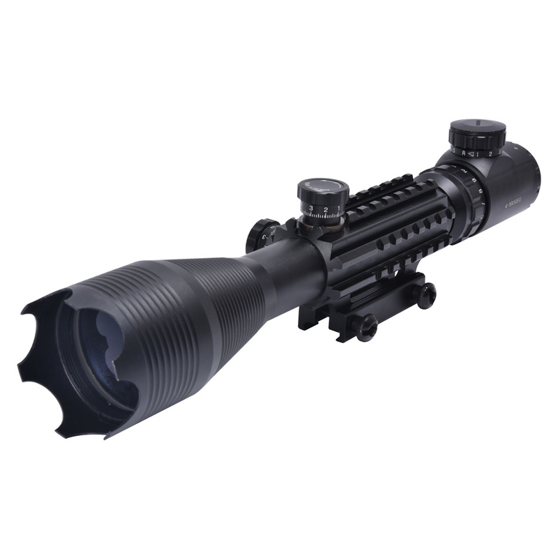 Optic 4-16X50EGn Scope Red and Green Reticle Night Vision Scope with Free Mounts