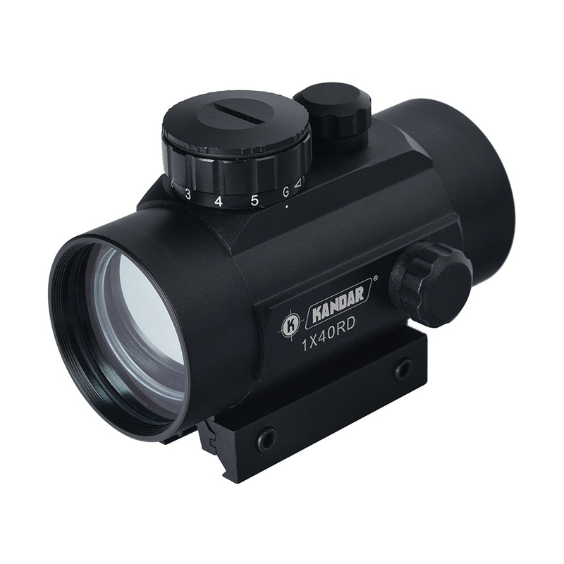 45mm Tube Diameter 1X40 Red Dot Reflex Sight Optical Green Red Dot Scope for Tactical