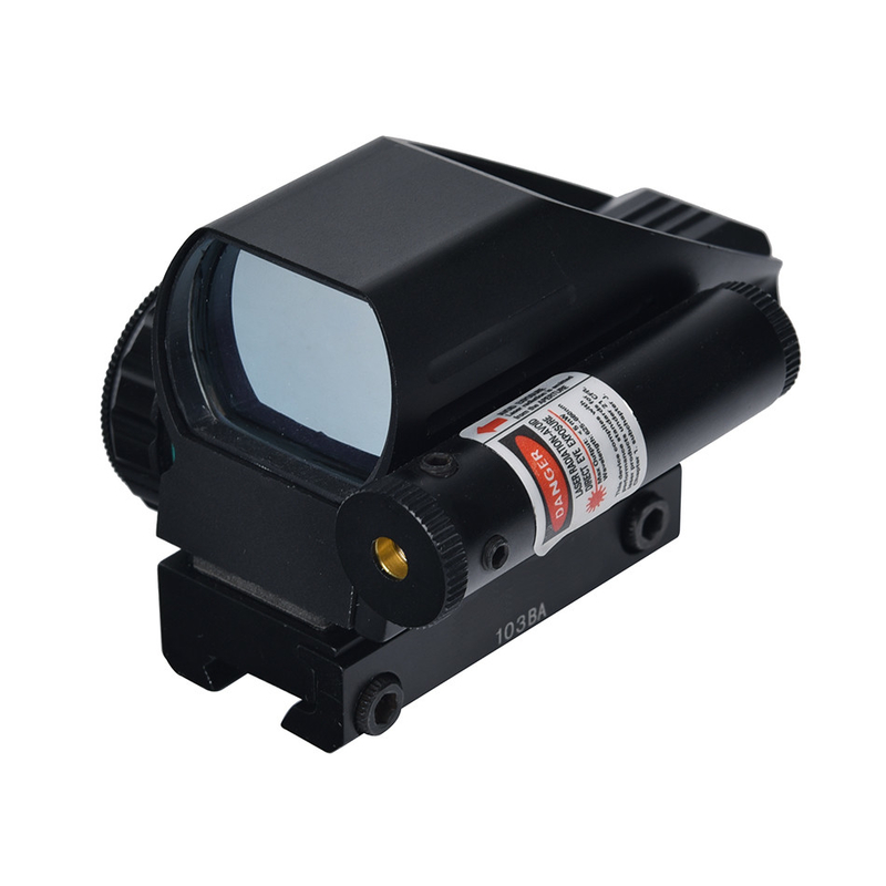 22mmX33mm Objective Dia Red Dot Reflex Sight for Optical Scope and Laser Sight Length 82mm