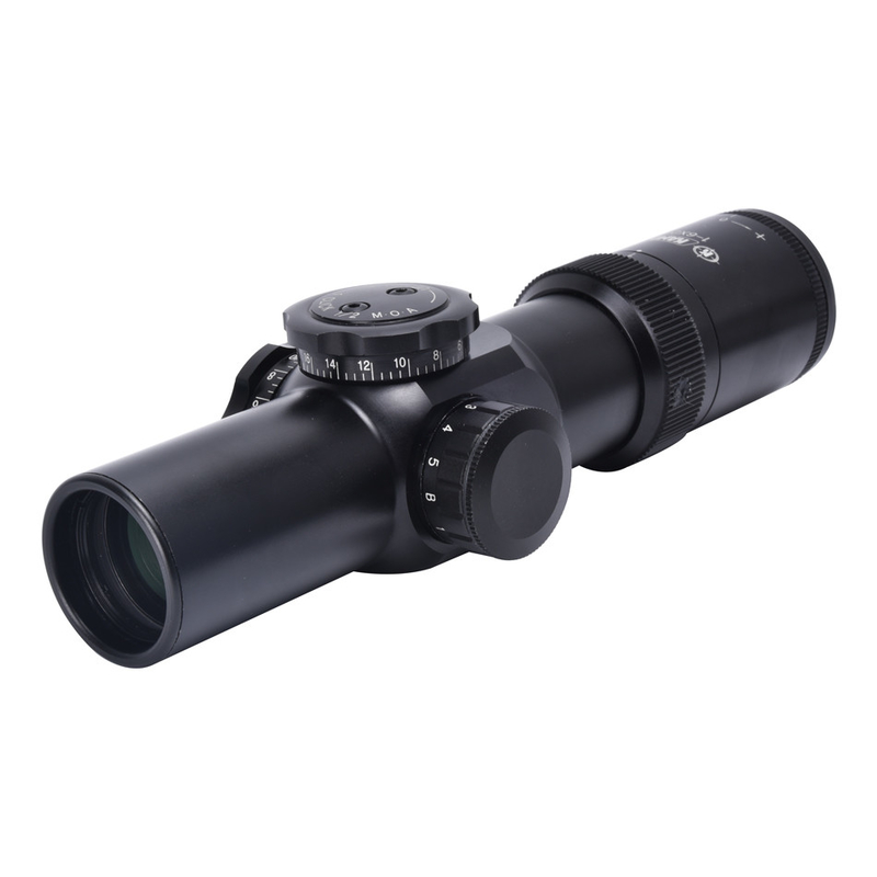 1-6X Magnification Compact FFP 35mm Tube Oral Scope for Hunting Precision and Accuracy