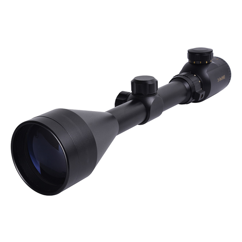 3-9x56 1'' R12 Red Illumination Sight for Hunting Length 315mm Aluminium Alloy Body
