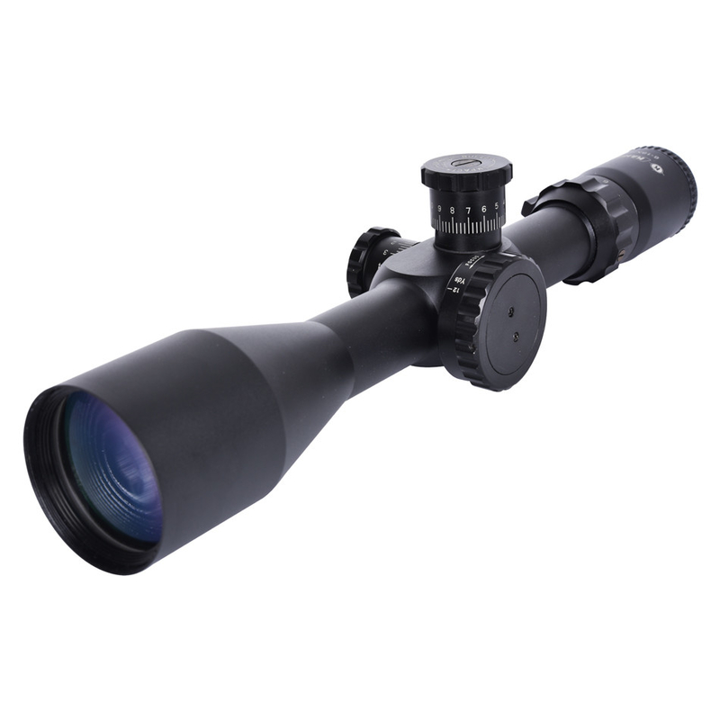 Side Focus Hunting Scope with 50mm Objective Lens Diameter and One-Piece Tube Design