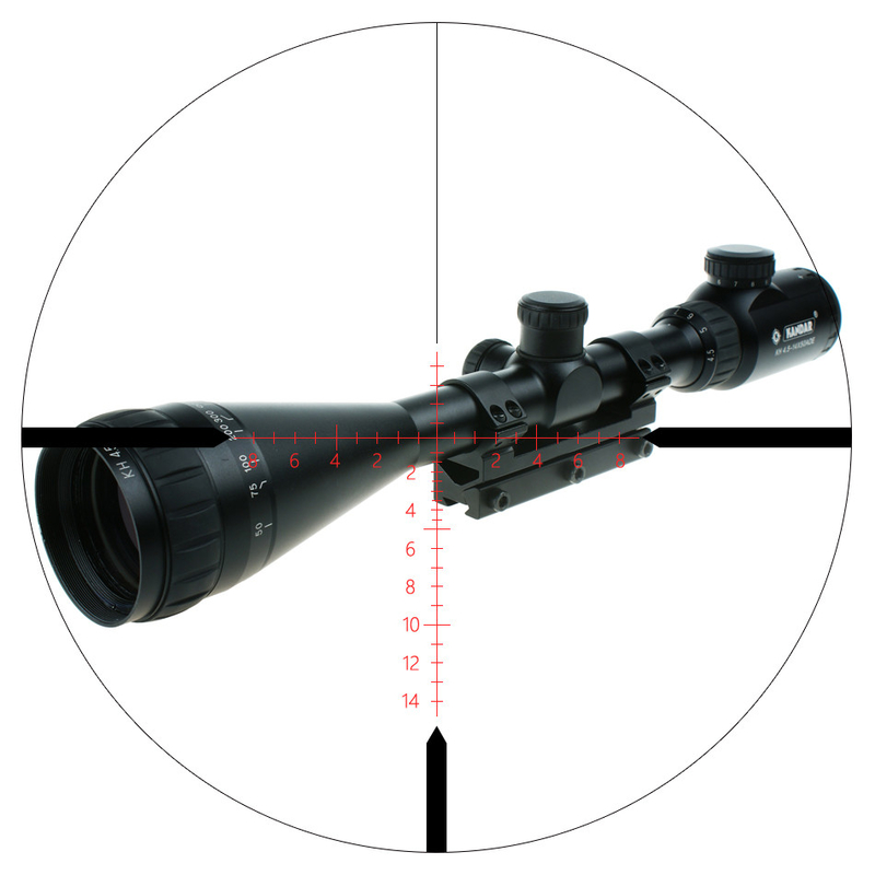 4-12x Magnification Hunting Scope KH AOE 4-12x42 Long Distance Scope with Mount