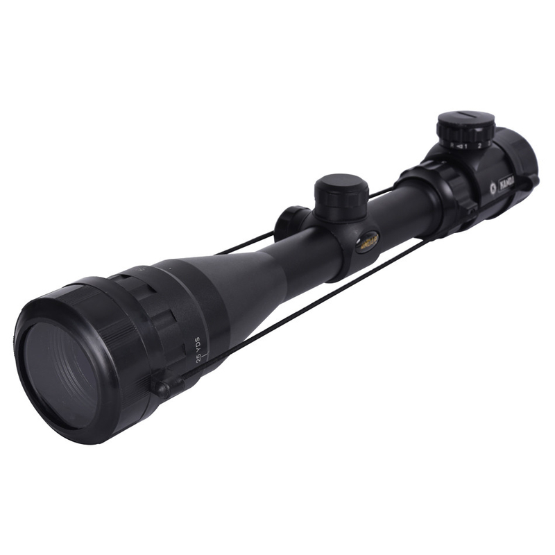 Outdoor Shooting 3-9x40 Scope with RGB Illuminated Sight and 40mm Objective Lens