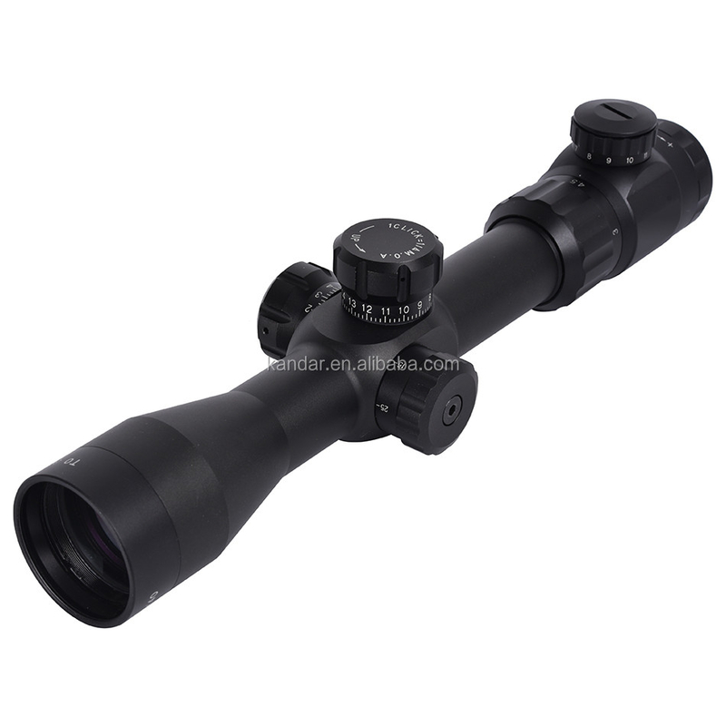 Lighted 3-12x40 SFIR Side Focus Optic Scope for Hunting 30mm Dia. One-Piece Tube