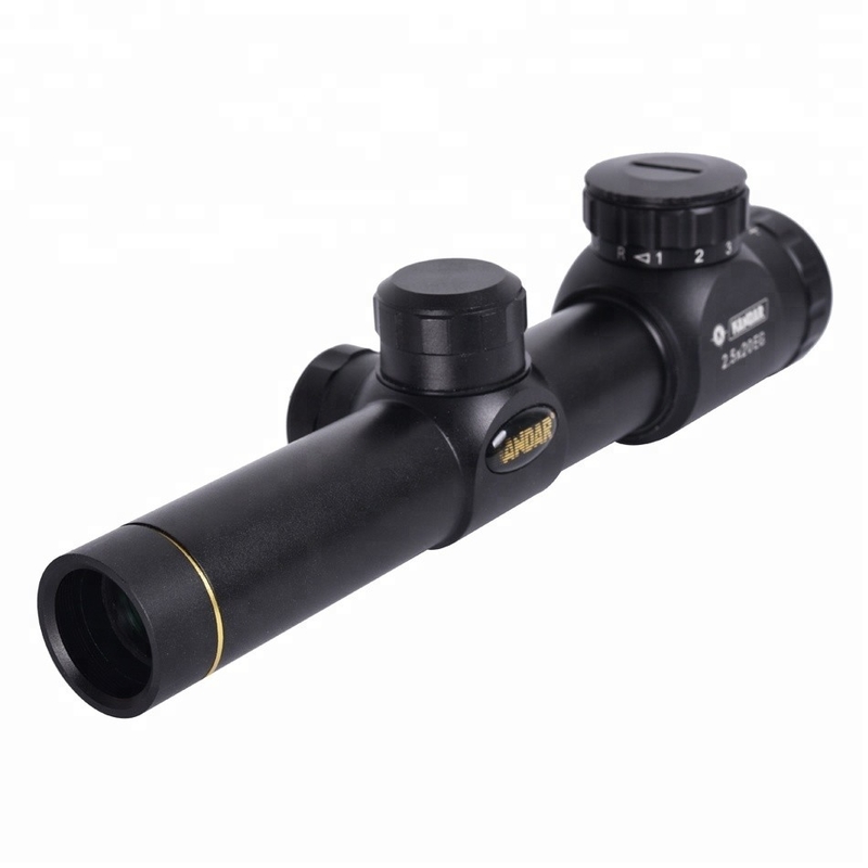 Red and Green Illumination Tactical Hunting Scope 2.5X20EG for Maximum Output Power 0
